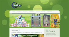 Desktop Screenshot of pmssetpac.com